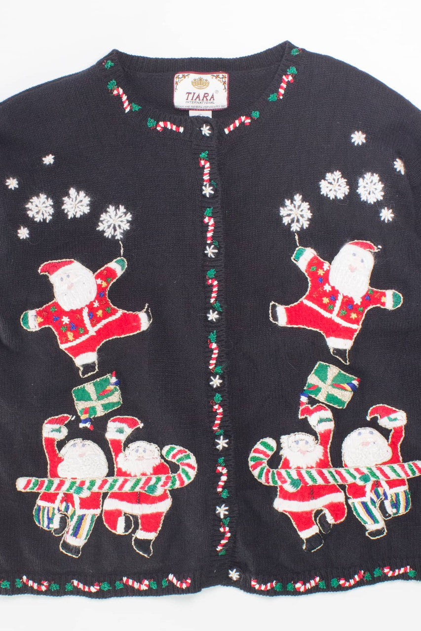 Black Ugly Christmas Cardigan 58582
