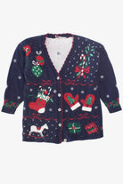 Blue Ugly Christmas Cardigan 58585