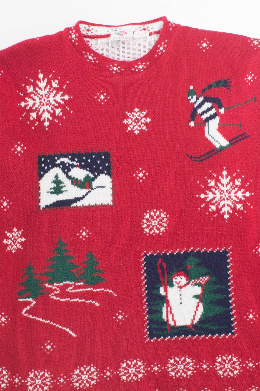 Red Ugly Christmas Pullover 58589