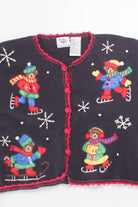 Black Ugly Christmas Cardigan 58594