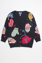 Black Ugly Christmas Cardigan 58603