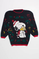 Snoopy Black Ugly Christmas Pullover 58612