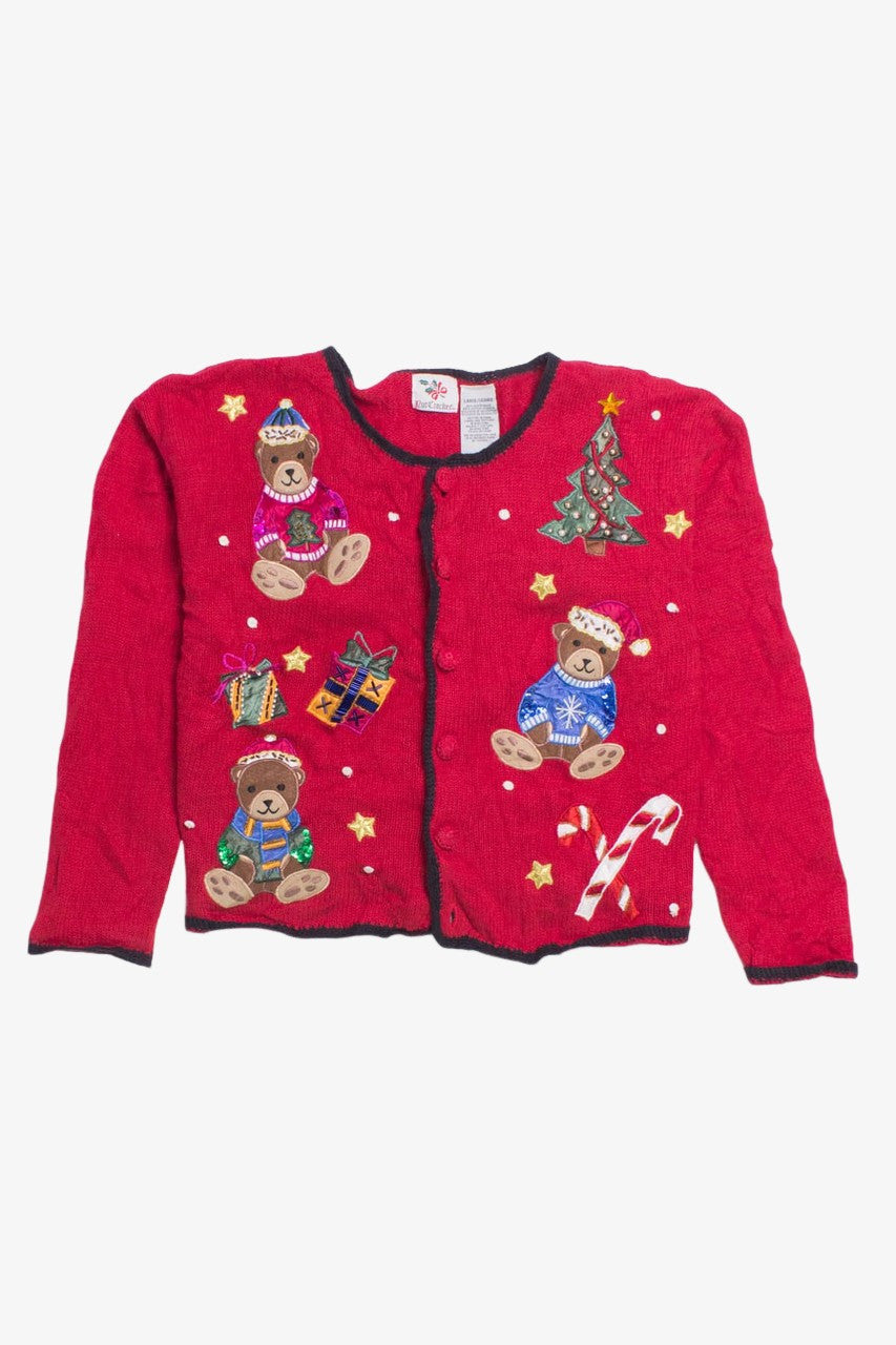 Red Ugly Christmas Cardigan 58616