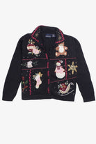 Black Ugly Christmas Cardigan 58618