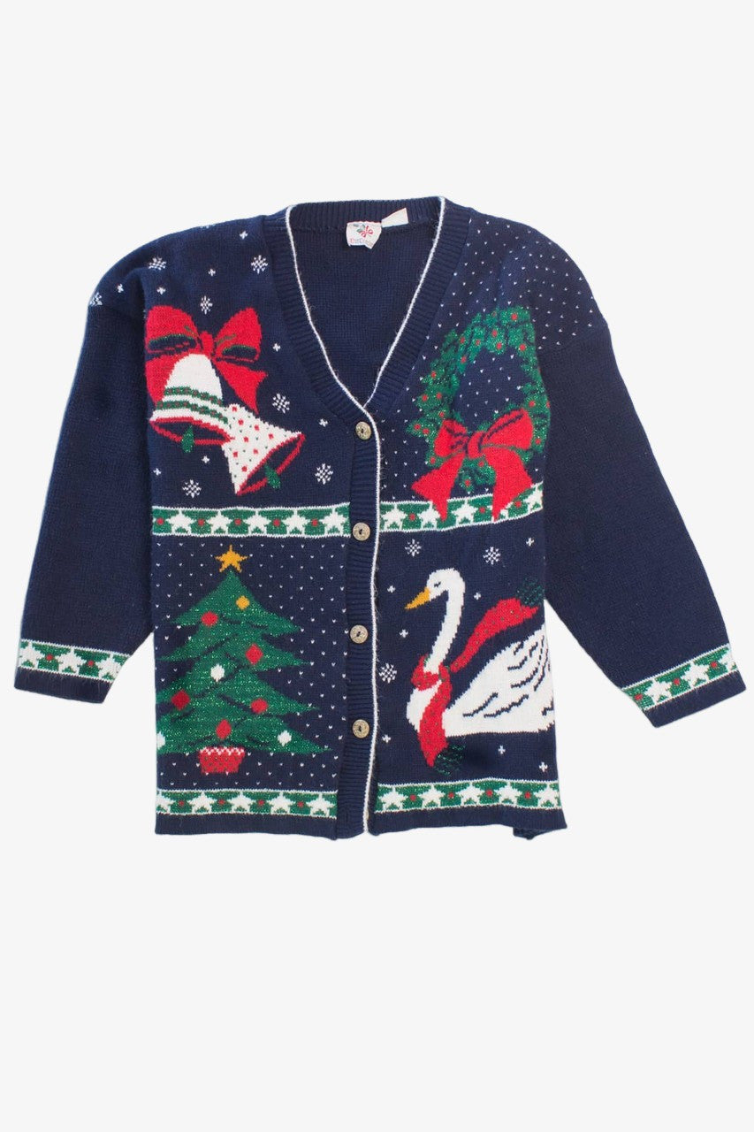 Blue Ugly Christmas Cardigan 58626