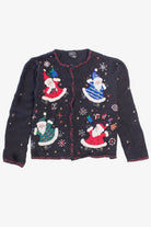Black Ugly Christmas Cardigan 58628