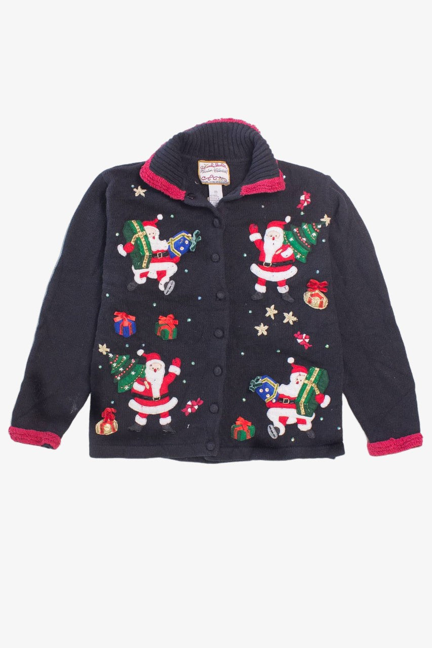 Black Ugly Christmas Cardigan 58631