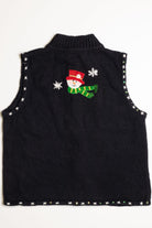 Black Ugly Christmas Vest 59022