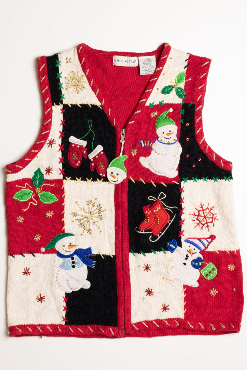 Red Ugly Christmas Vest 59023