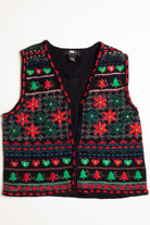 Black Ugly Christmas Vest 59024