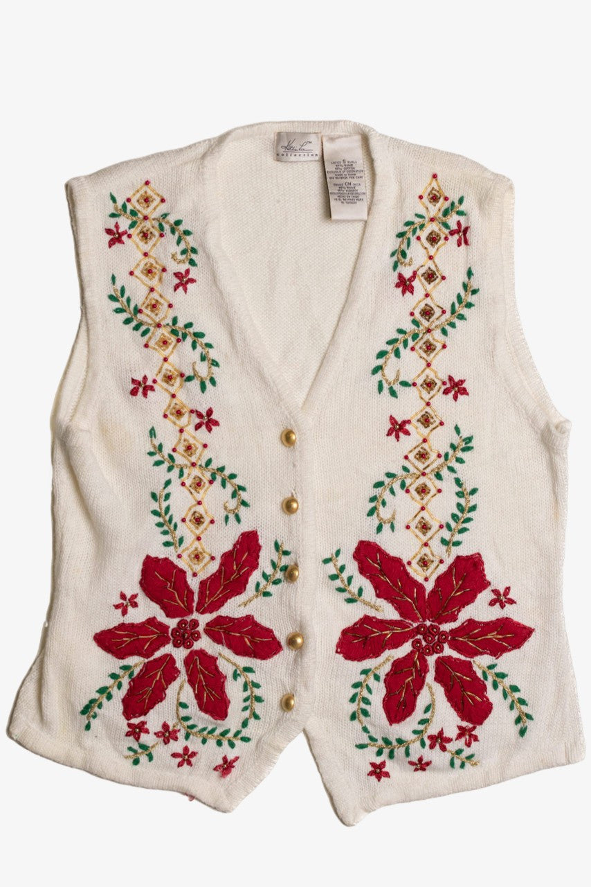 White Ugly Christmas Vest 59042