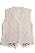 White Ugly Christmas Vest 59042