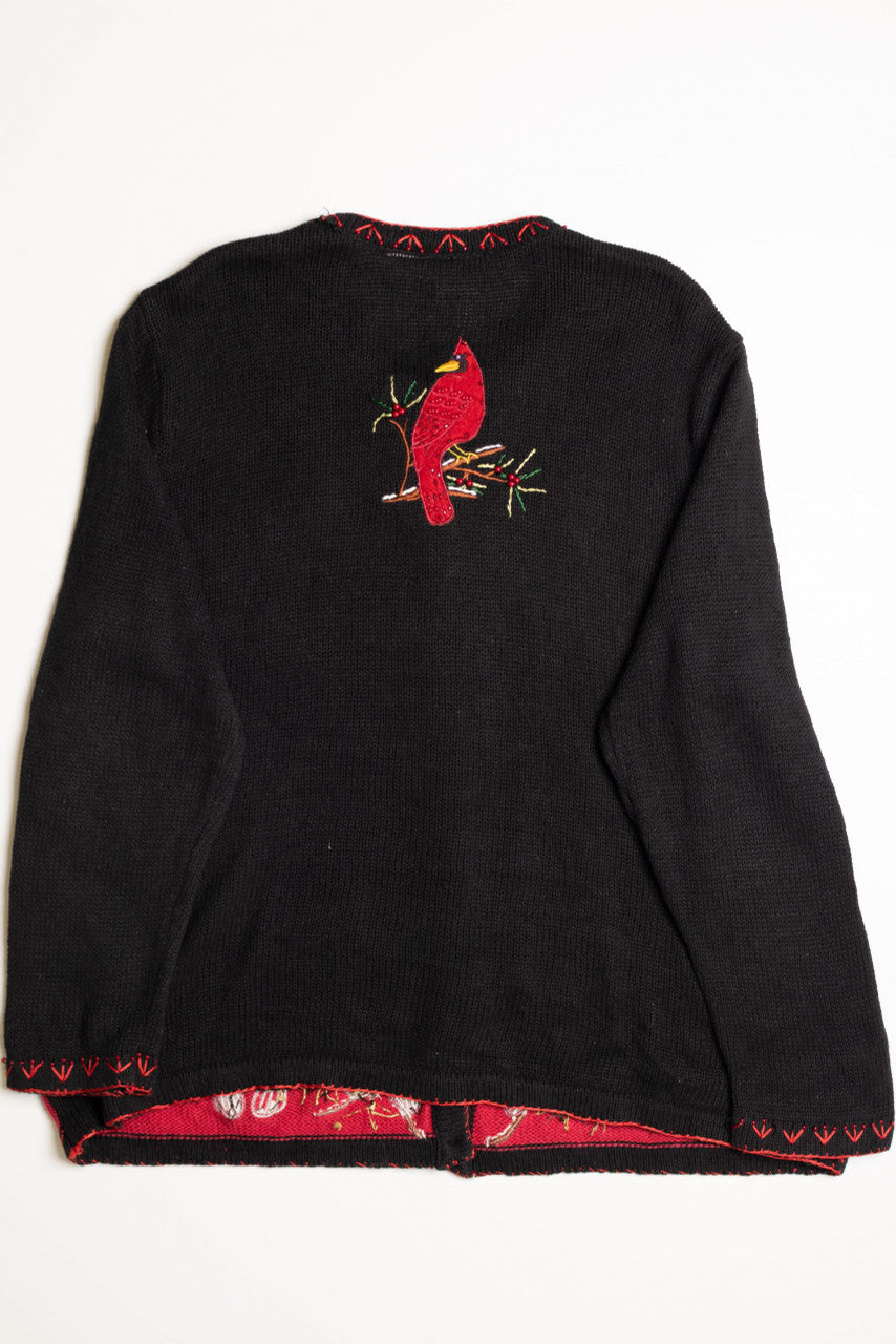 Black Ugly Christmas Cardigan 59045
