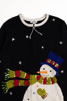 Black Ugly Christmas Cardigan 59046