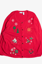 Red Ugly Christmas Cardigan 59047