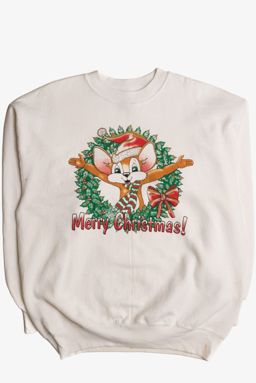 White Ugly Christmas Sweatshirt 59051