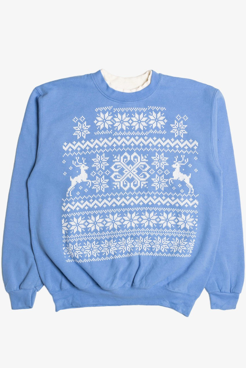 Blue Ugly Christmas Sweatshirt 59081