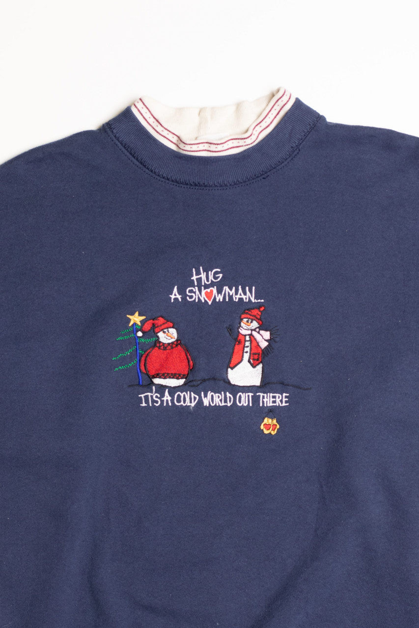 Blue Ugly Christmas Sweatshirt 59096