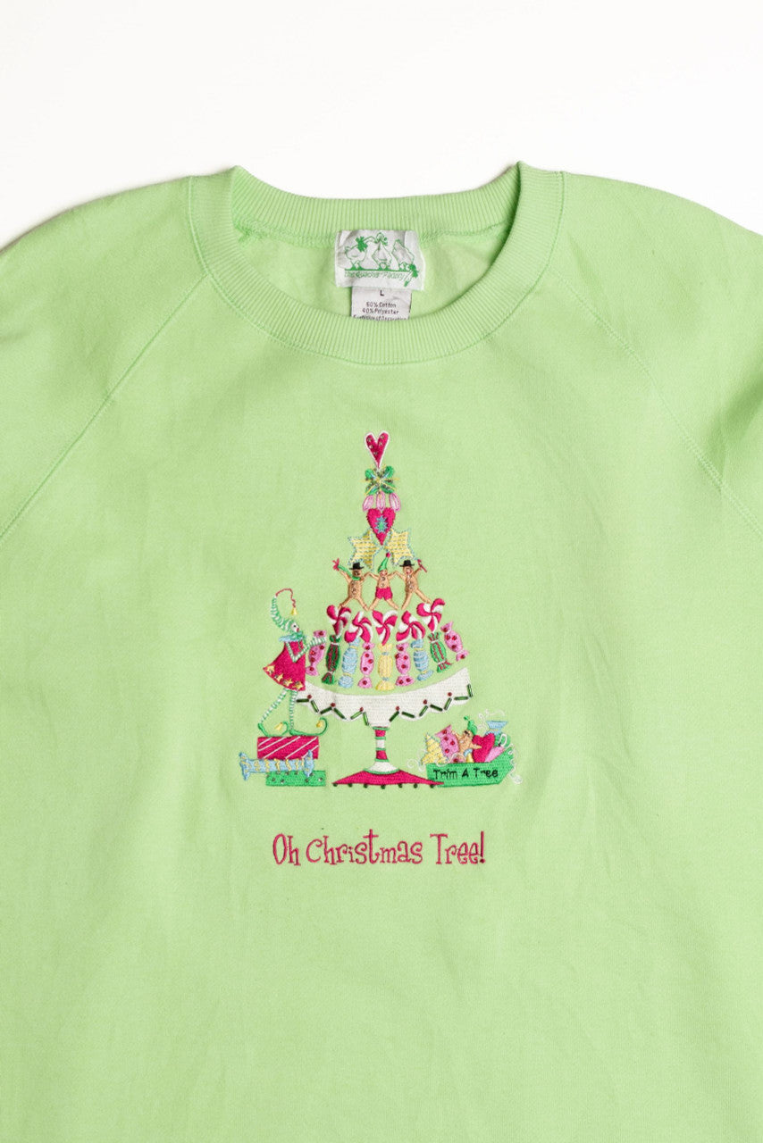 Green Ugly Christmas Sweatshirt 59097