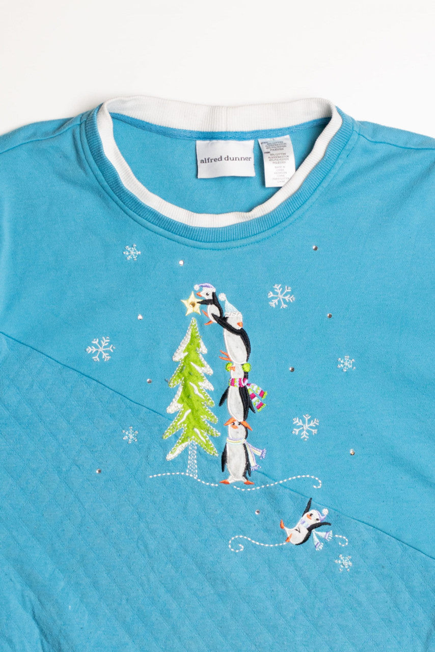 Blue Ugly Christmas Sweatshirt 59113