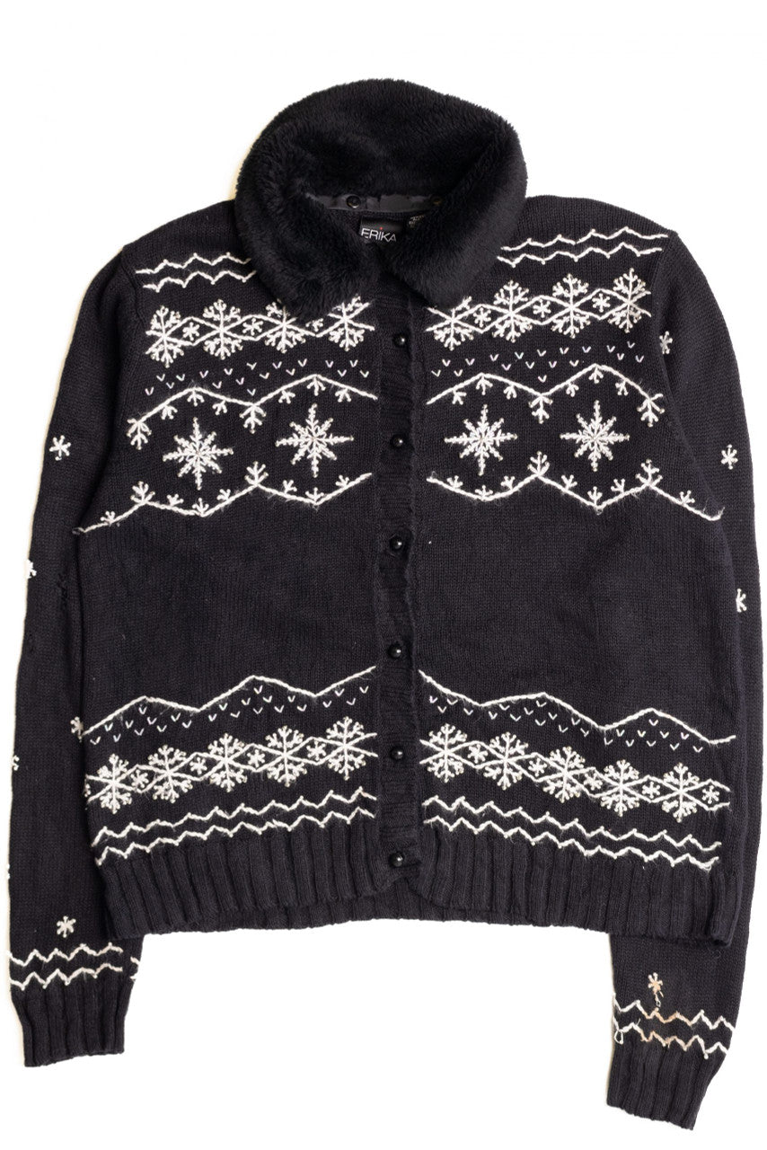 Black Ugly Christmas Cardigan 59136