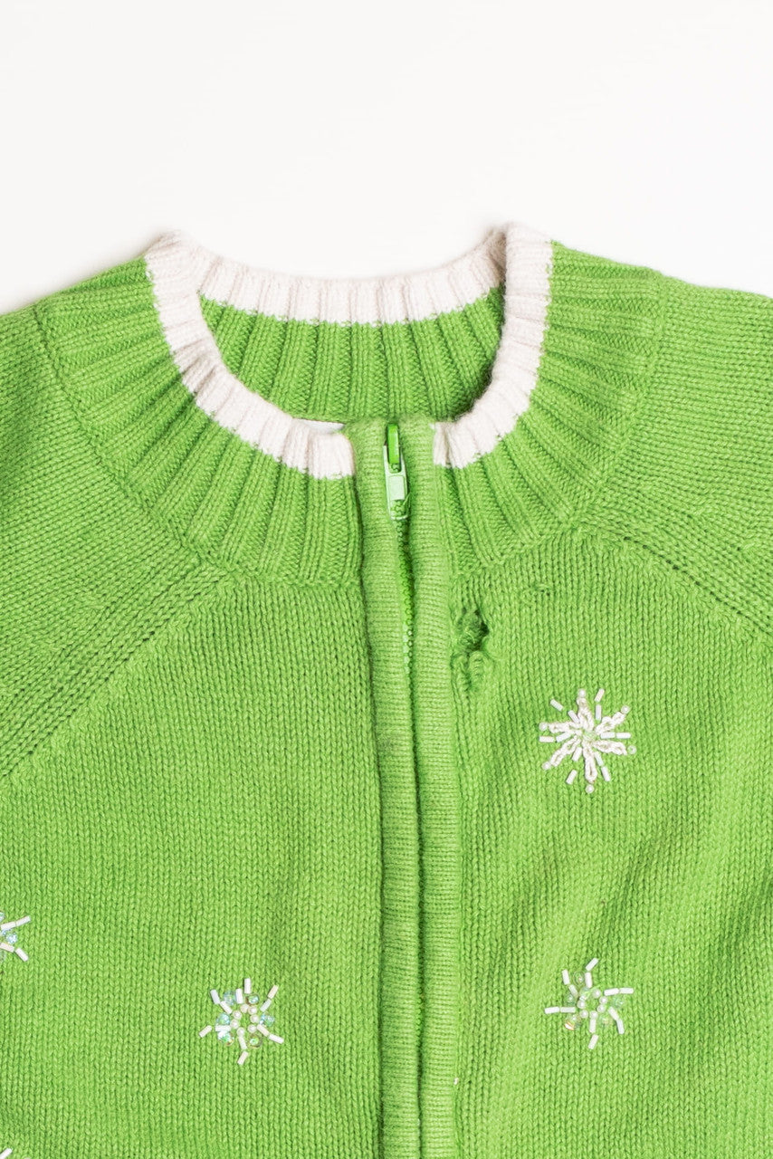Green Ugly Christmas Cardigan 59167