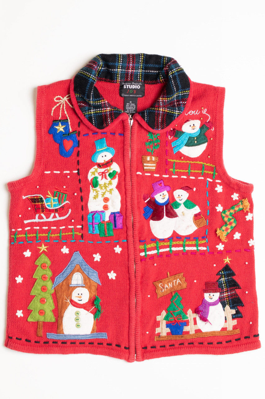 Red Ugly Christmas Vest 59169