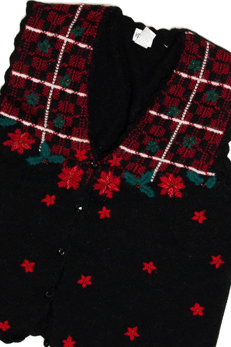 Black Ugly Christmas Vest 59178