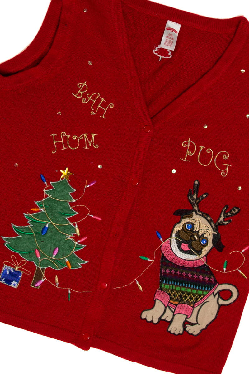 Red Ugly Christmas Vest 59181