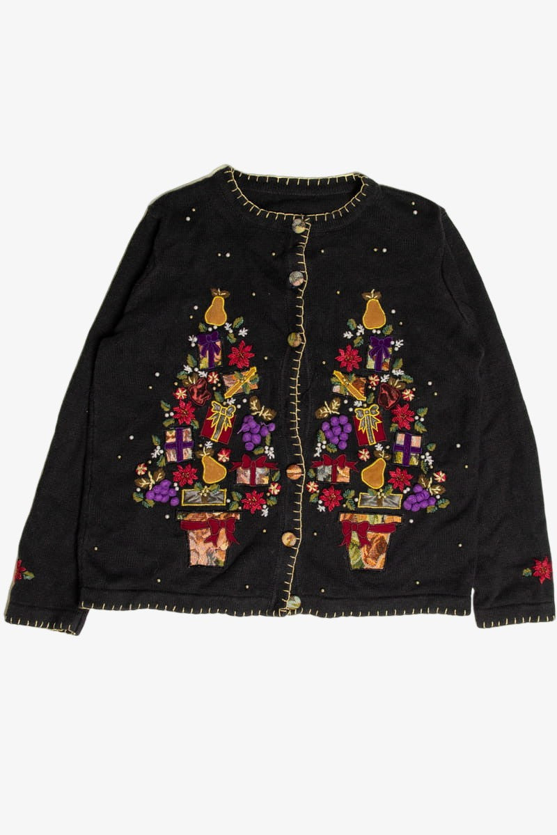 Black Ugly Christmas Cardigan 59184