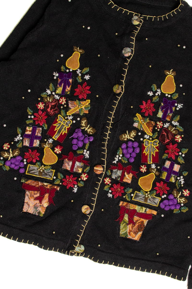 Black Ugly Christmas Cardigan 59184