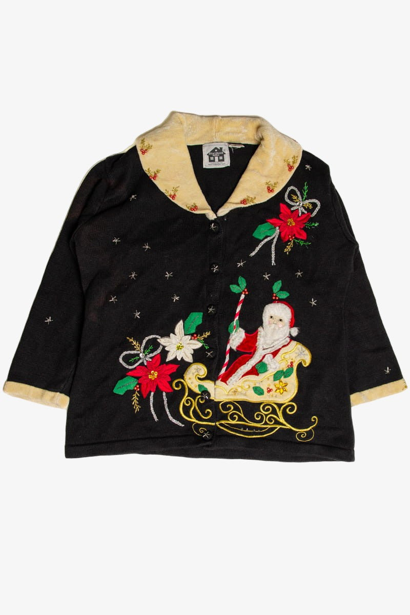 Black Ugly Christmas Cardigan 59186