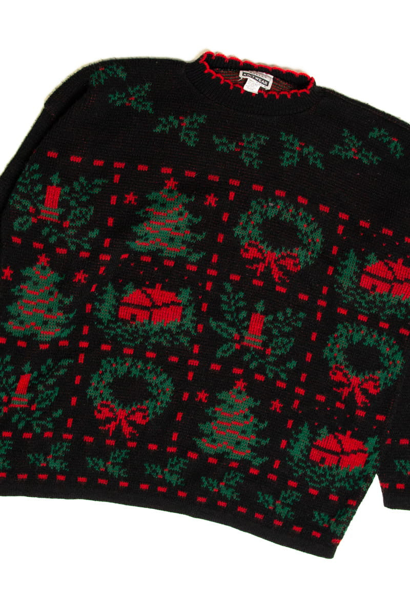 Black Ugly Christmas Pullover 59189