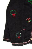 Black Ugly Christmas Cardigan 59190