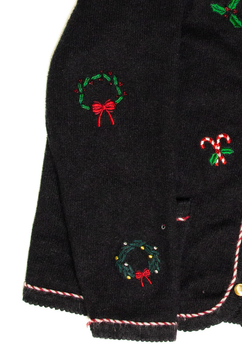 Black Ugly Christmas Cardigan 59190
