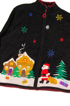 Black Ugly Christmas Cardigan 59191