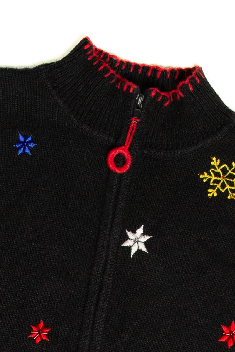 Black Ugly Christmas Cardigan 59191