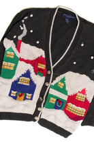 Black Ugly Christmas Cardigan 59195