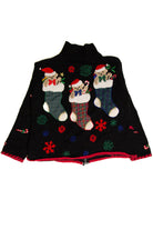Black Ugly Christmas Cardigan 59197