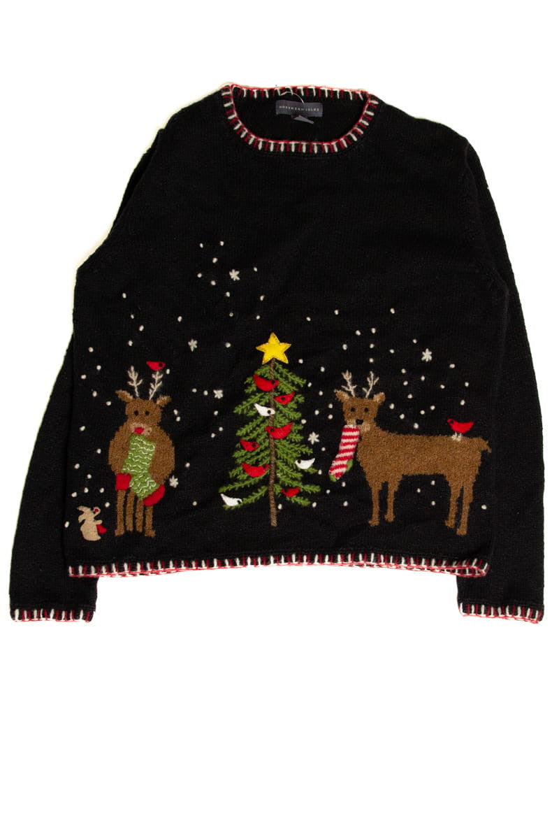 Black Ugly Christmas Pullover 59199