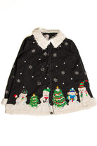 Black Ugly Christmas Cardigan 59213