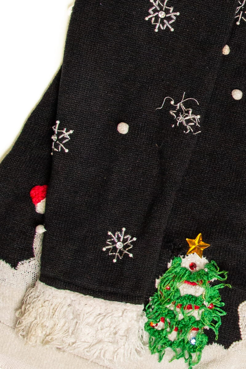 Black Ugly Christmas Cardigan 59213