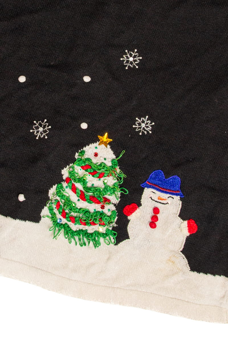 Black Ugly Christmas Cardigan 59213