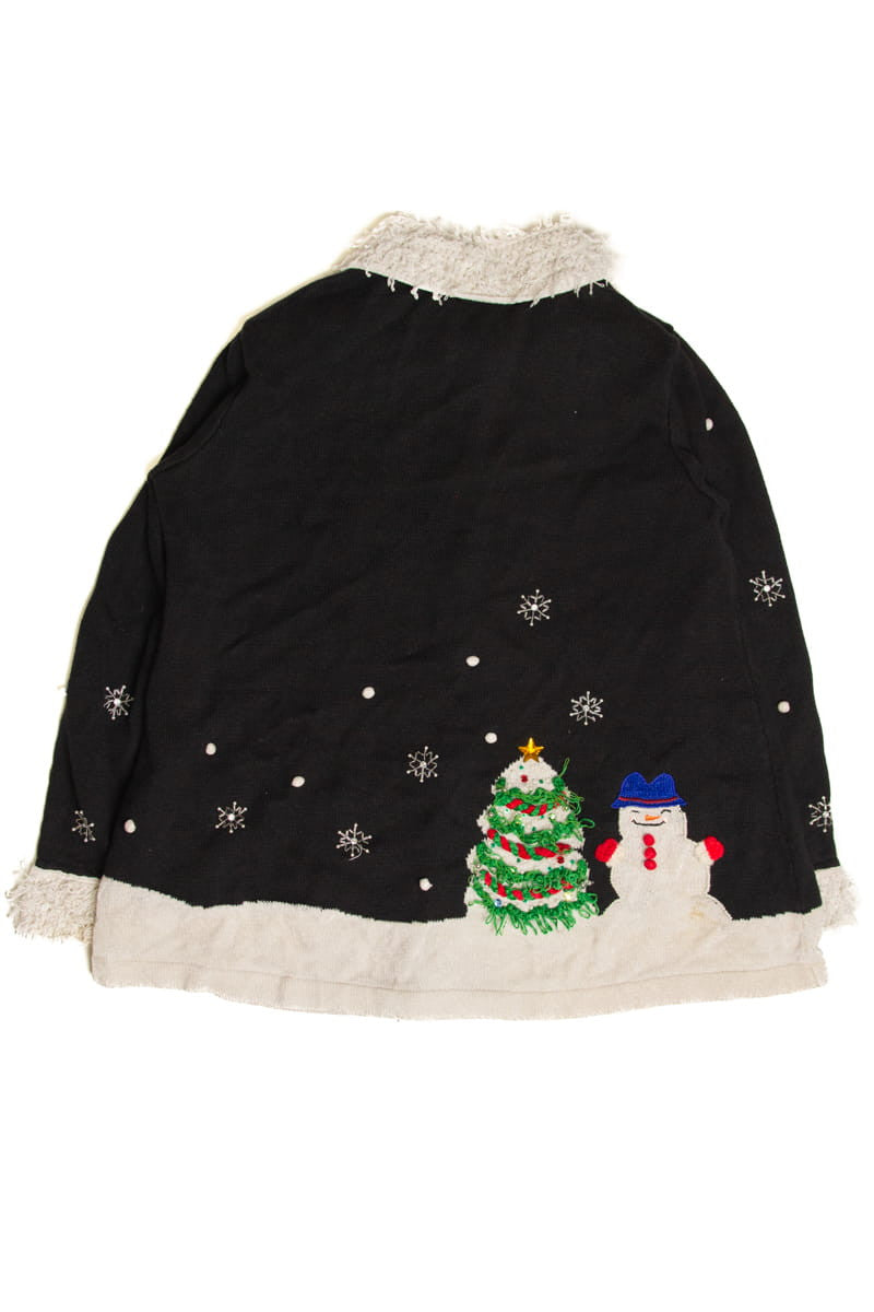 Black Ugly Christmas Cardigan 59213
