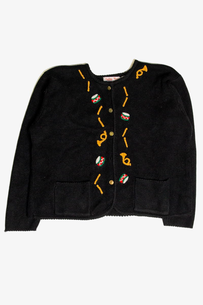 Black Ugly Christmas Cardigan 59215