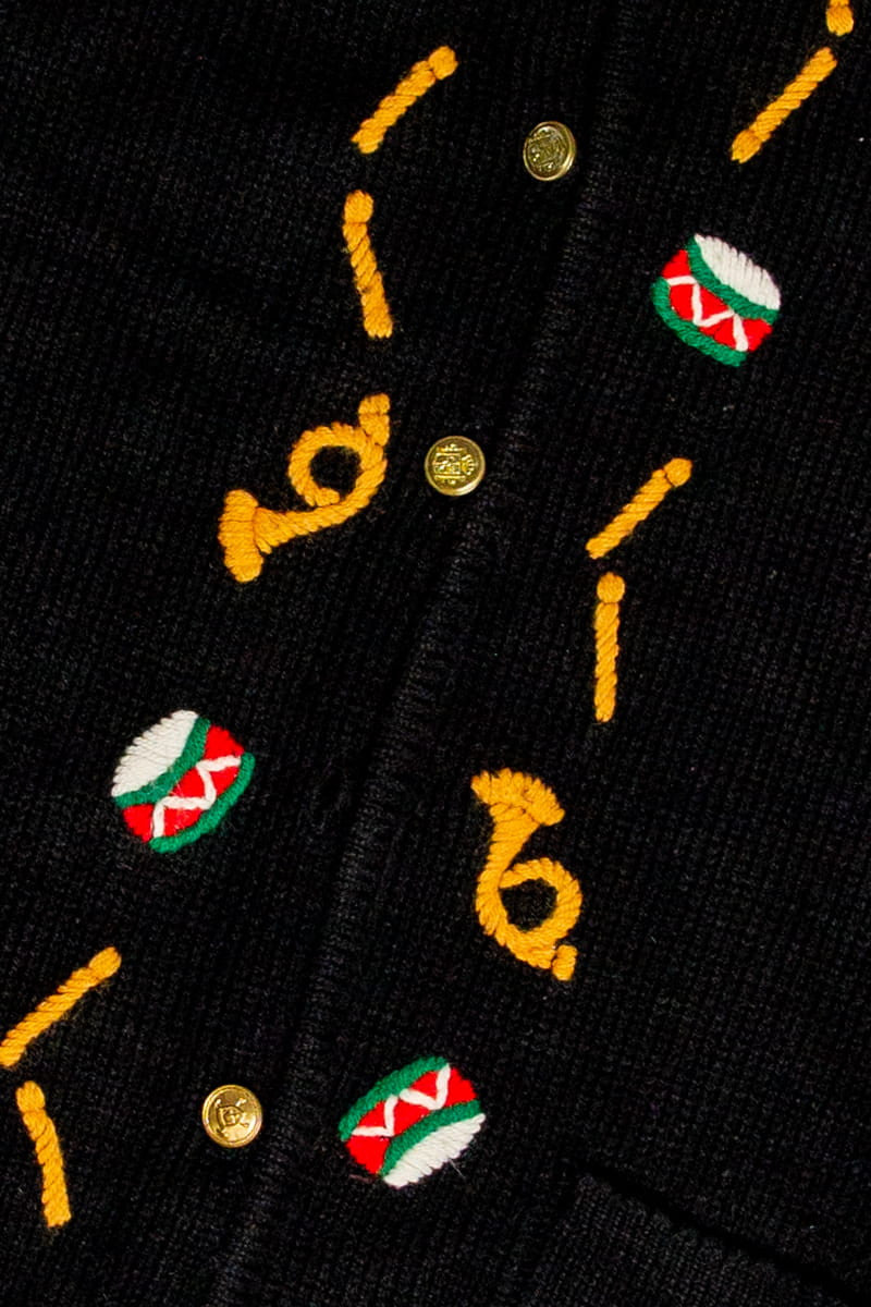 Black Ugly Christmas Cardigan 59215