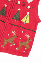 Red Ugly Christmas Vest 59219
