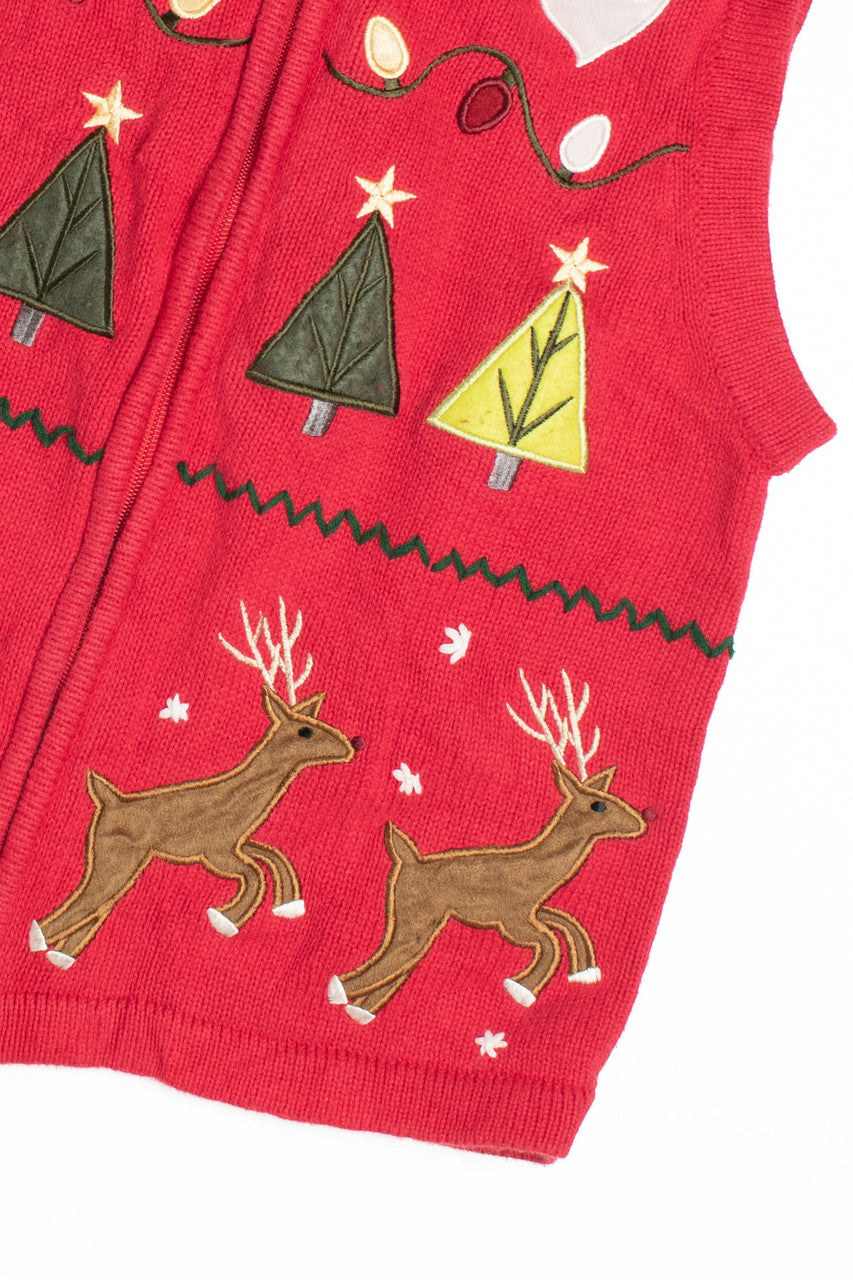 Red Ugly Christmas Vest 59219