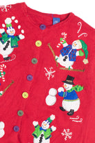 Red Ugly Christmas Cardigan 59223