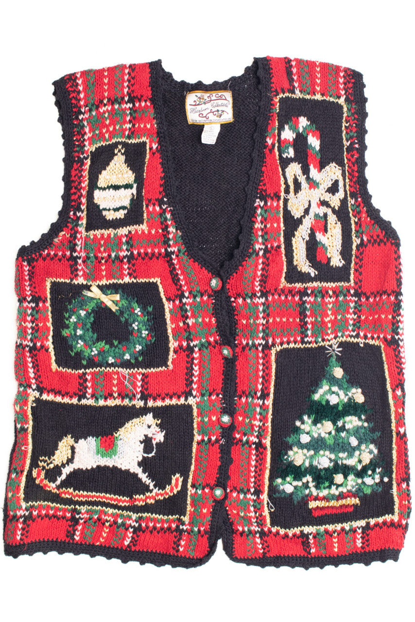 Red Ugly Christmas Vest 59226